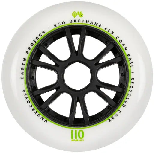 Undercover Earth Wheels Bullet Radius 110mm 88a - Set of 6