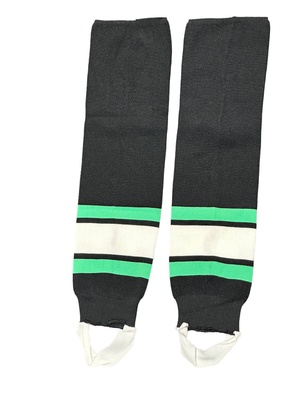 Ventronic Polyester Hockey Socks - Black/Mint/White