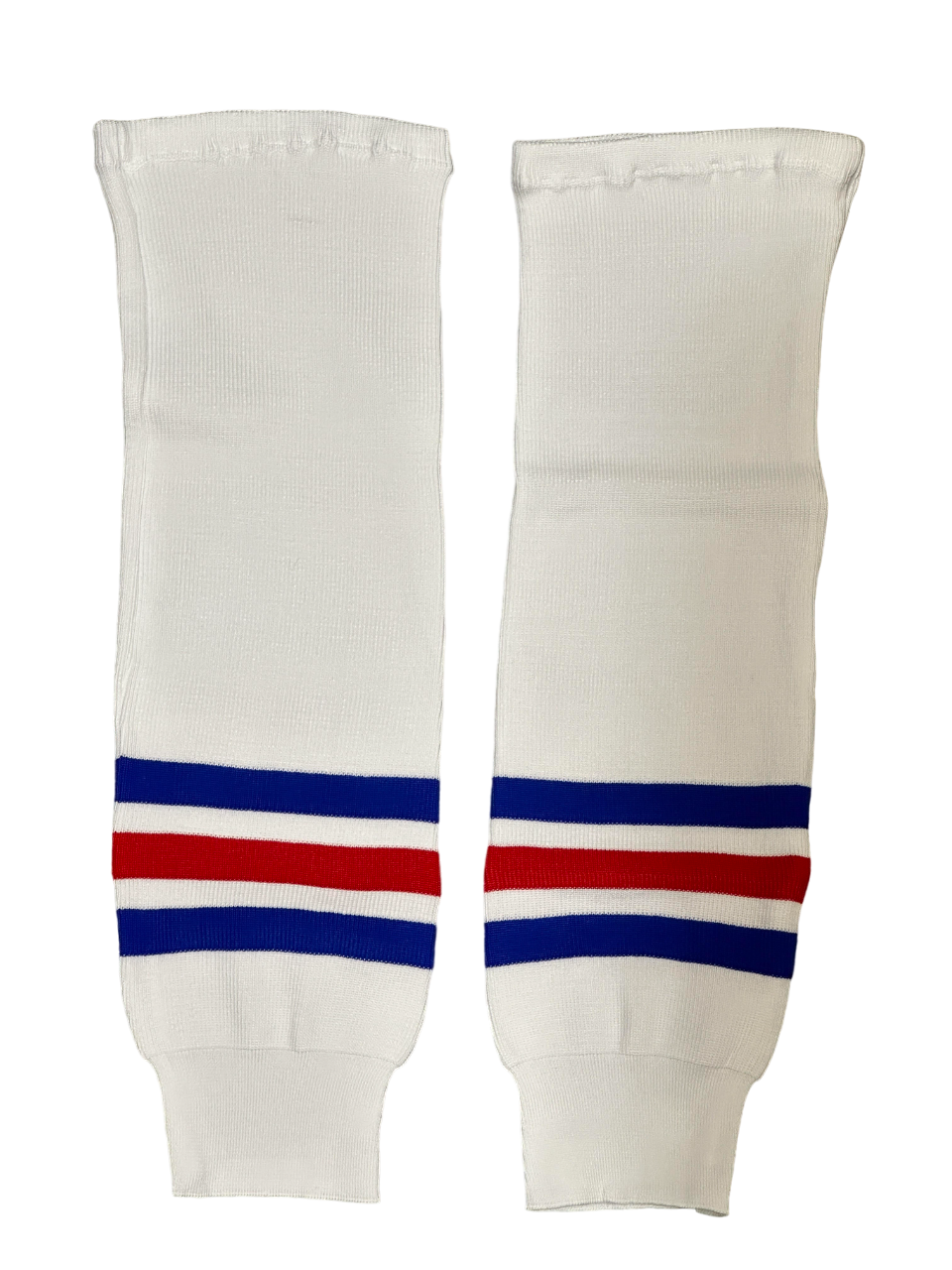 Ventronic Acrylic Hockey Socks - White/Blue/Red