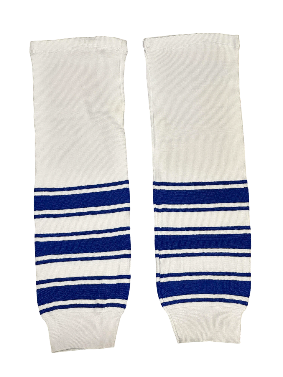 Ventronic Acrylic Hockey Socks - White/Blue