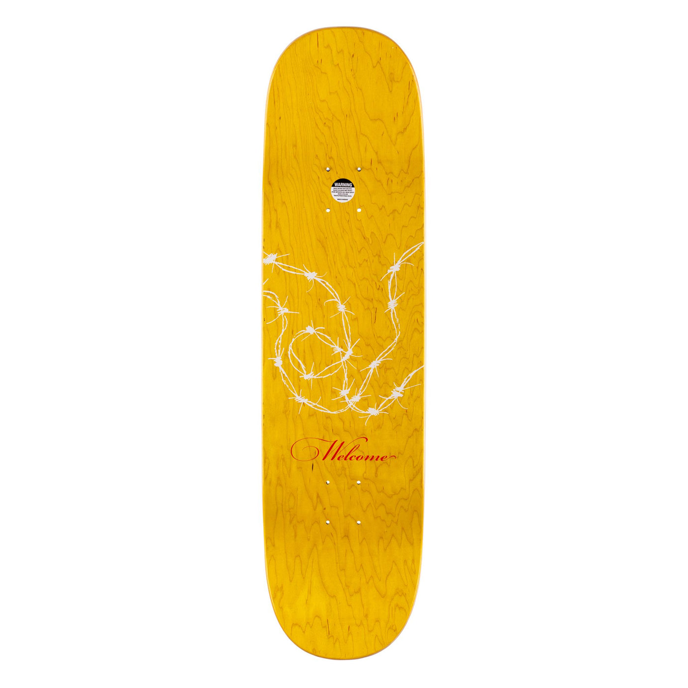 Bienvenue Cowgirl Ryan Townley sur Enenra Bone/Gold Foil Skateboard Deck - 8,5"