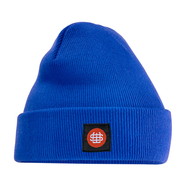 Slick's Monogram Beanie - Royal Blue