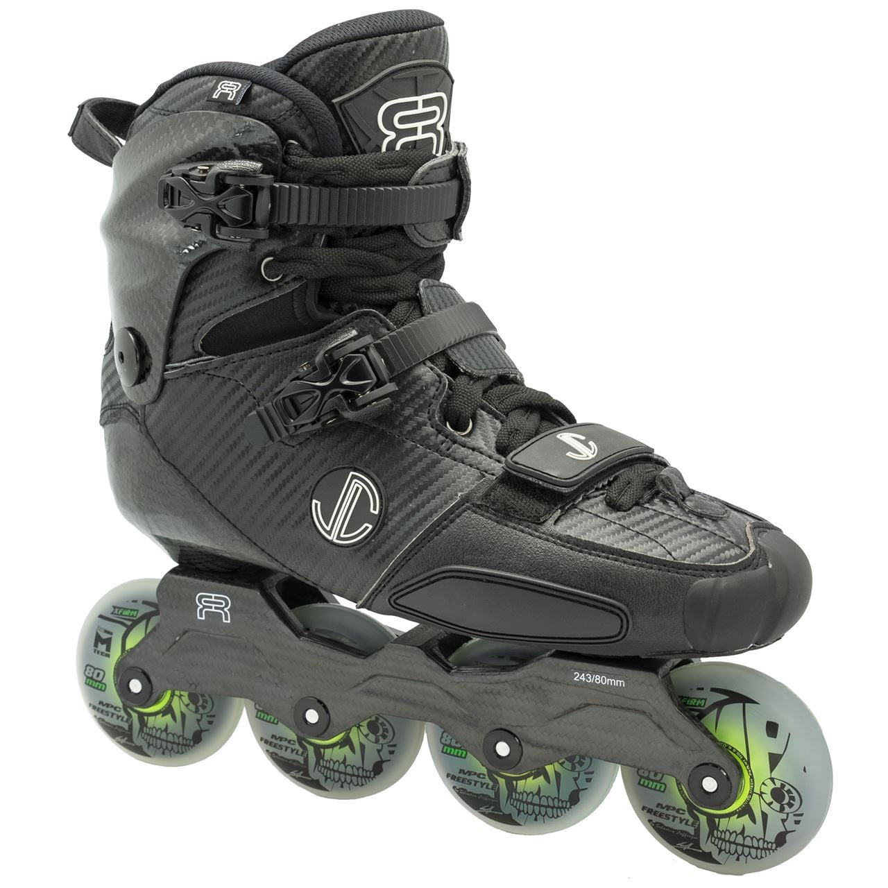 Patines en línea FR Skates SL-C 80 - Negro