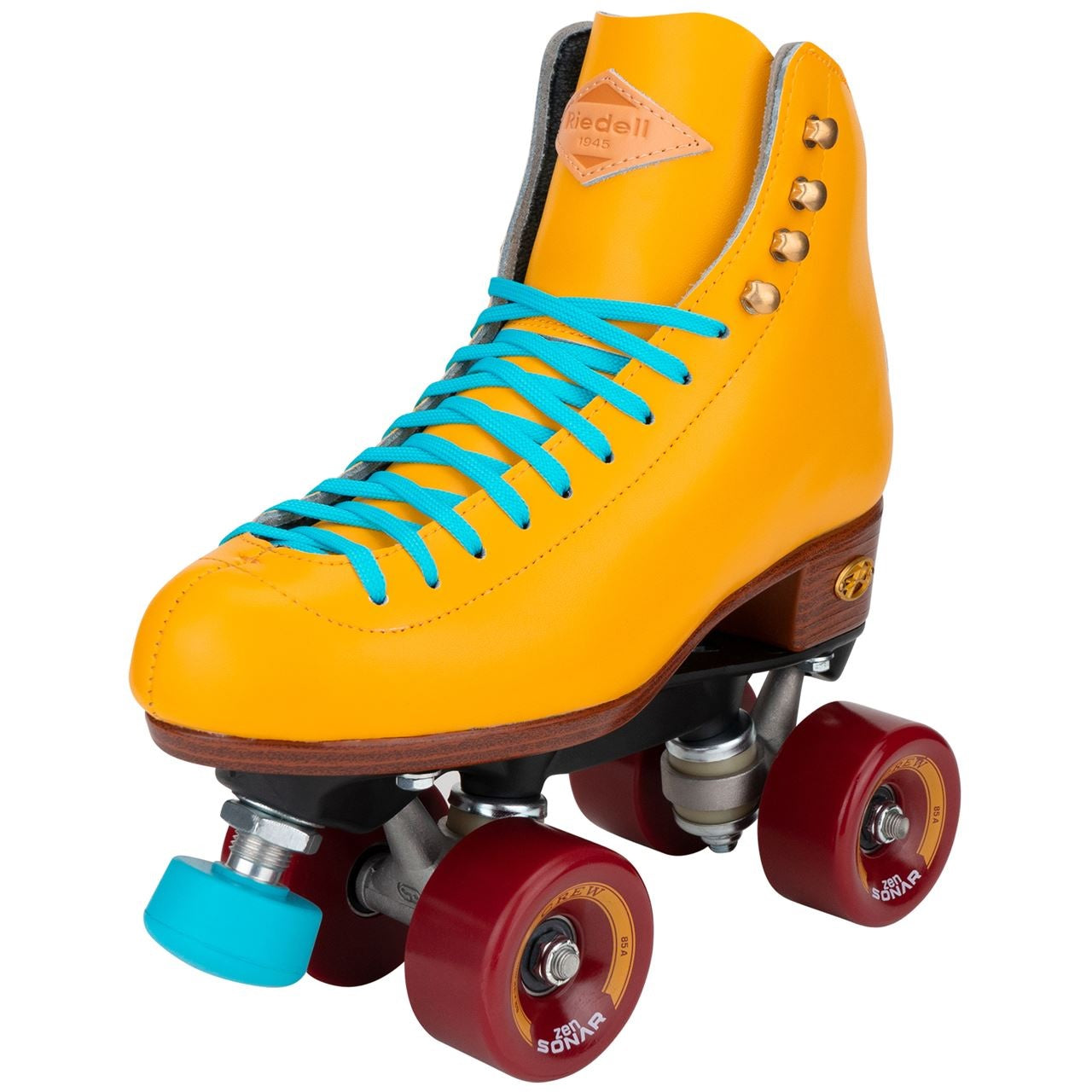 Riedell Crew Roller Skates - Turmeric Yellow