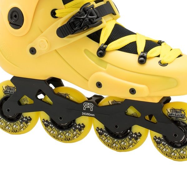 Patins à roues alignées FR Skates FR1 80 - Jaune