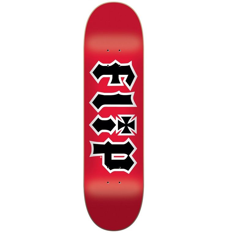 Planche de skateboard Flip HKD rouge - 7,5"