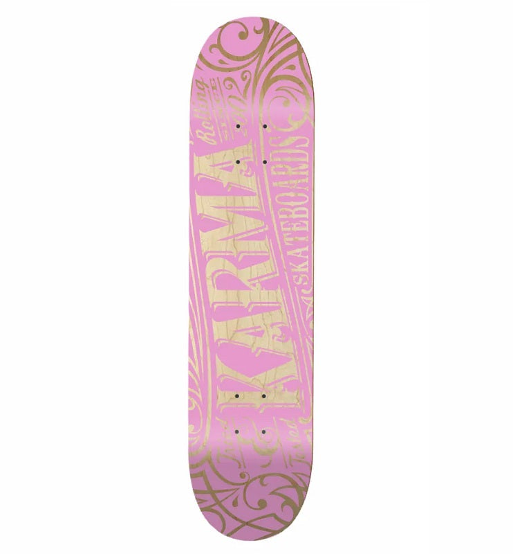 Planche de Skateboard Karma Zoltar Rose - 8,25"