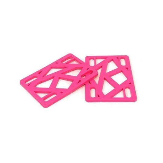 Krooked Hot Pink Risers - 1/8 Inch