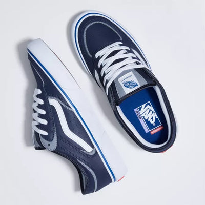 Chaussures Vans Skate Rowley - Marine/Blanc